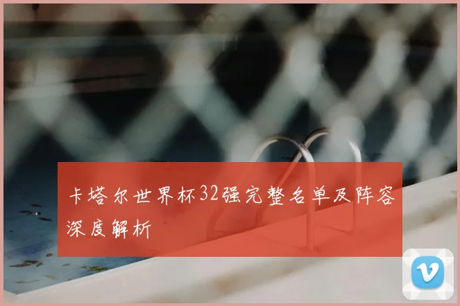 卡塔尔世界杯32强完整名单及阵容深度解析