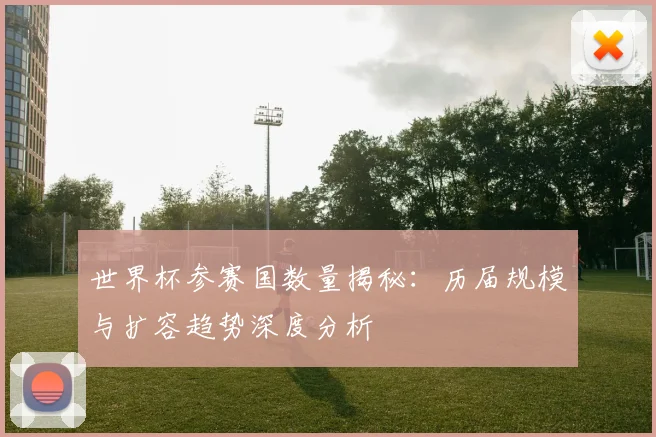 世界杯参赛国数量揭秘：历届规模与扩容趋势深度分析