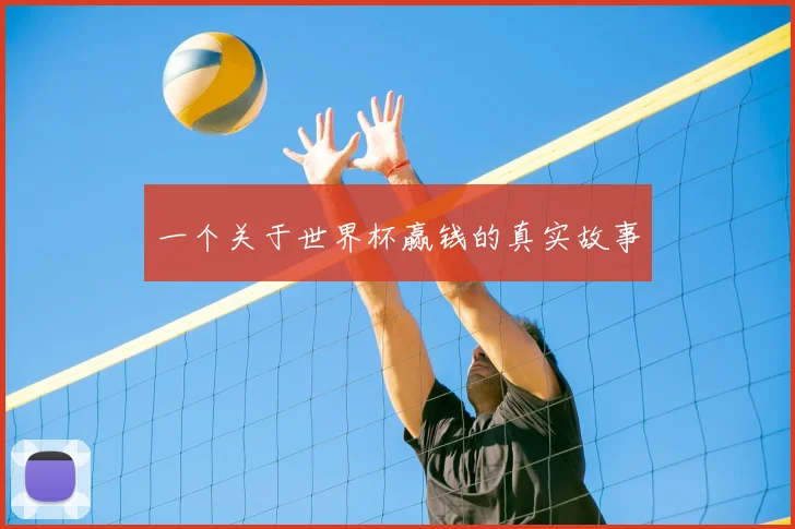 一个关于世界杯赢钱的真实故事